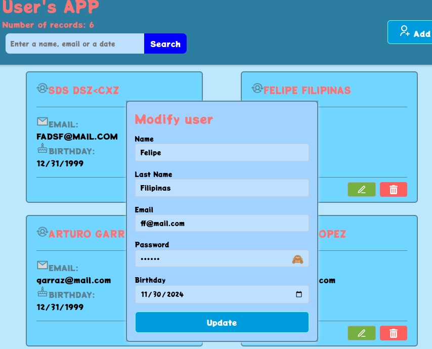 react mysql hub reactjs